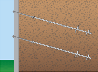helical tiebacks for leaning wall repair in nebraska and iowa
