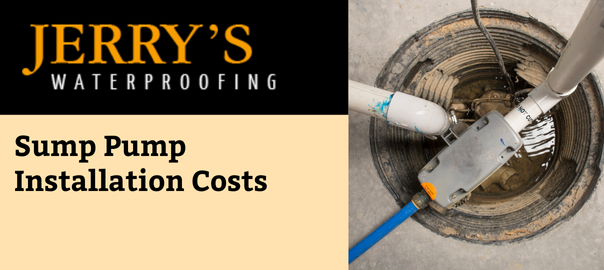 Sump Pump Installation Costs