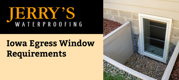 Iowa Egress Window Requirements