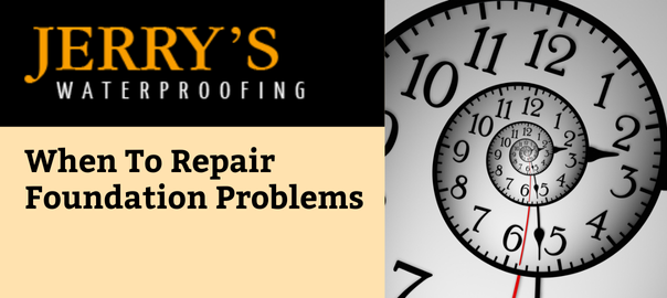 When to Repair Foundation Problems