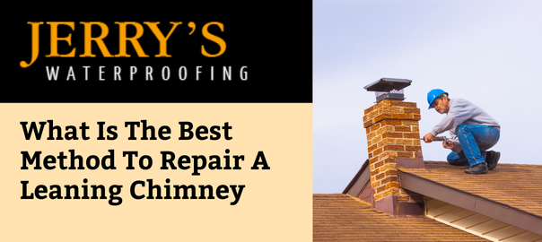 What is the Best Method to Repair a Leaning Chimney in NE or IA?