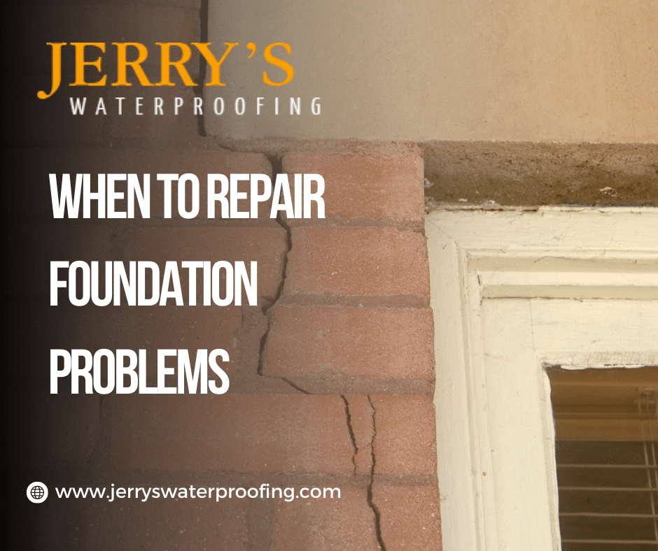 Learn when it is time to call a professional and when to repair foundation problems. 