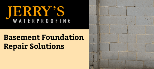 Basement Foundation Repair Soluations